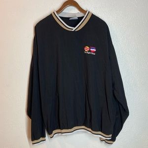 Vintage 90s windbreaker jacket sz L pepsi frito lay